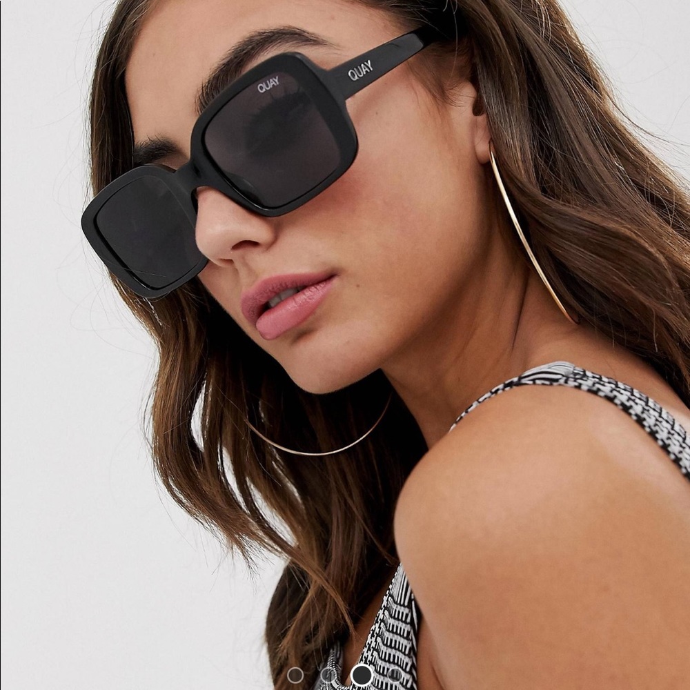 Quay Australia Second Nature Sunglasses in Black